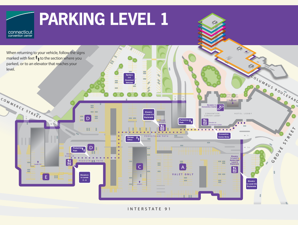 Convention Center and Parking | Retroworld Expo