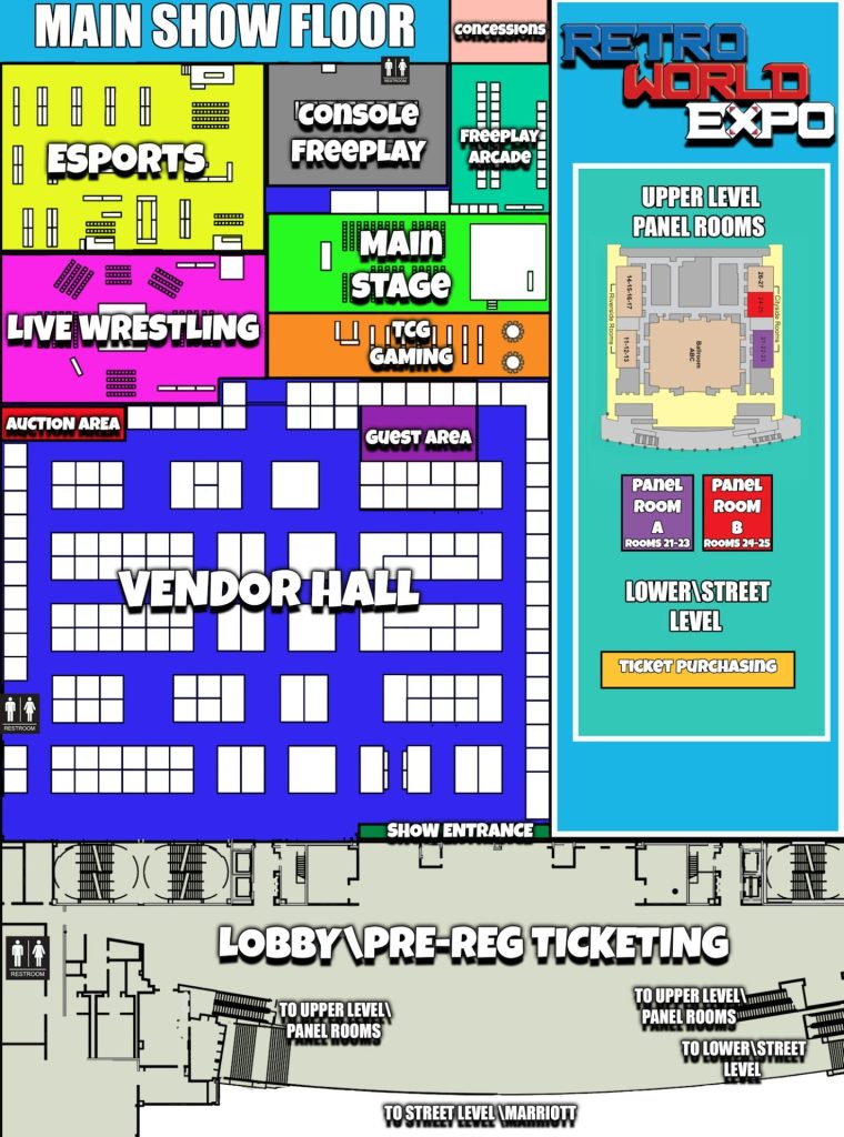 Show floor Map